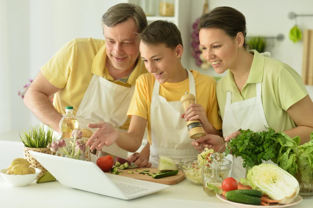 Family cooking